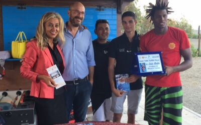 Premio YOUNG CALABRIA PROJECT (3°.4° ediz.) al campione di Kite surf e borsa di studio in europrogettazione