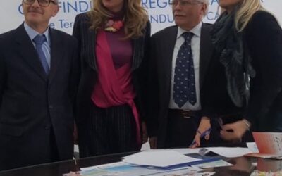 Prof. Mantovani sigla la convenzione per il corso di europrogettazione con Confindustria, Ordine degli Agronomi e ordine degli architetti